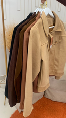 Jaqueta de Suede
