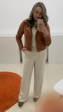 Jaqueta de Suede