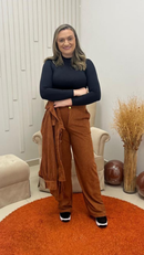 Conjunto de veludo cotelê