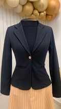 Blazer Feminino Ponto Roma Acinturado