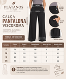 Calça Pantalona Viscoroma