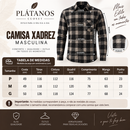 Camisa masculina xadrez