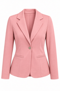 Blazer Feminino Ponto Roma Acinturado