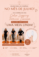 Calça Legging Térmica Luxuosa