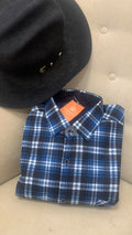 Camisa masculina xadrez